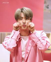 Jin's hands appreciation + idols with medical conditions. This Pretty Cute Pink Smile On Him Made Kim Seok Jin ê¹€ì„ì§„ Facebook