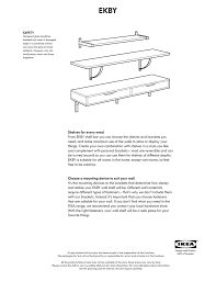 Shelves For Every Need From Ekby Shelf Bar You Can Choose The Manualzz Shop home's ikea white size os other at a discounted price at poshmark. shelves for every need from ekby shelf