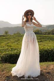 Lace Wedding Dress Beach Wedding Dress Izabel Gown Etsy In 2021 Wedding Dresses Lace Affordable Wedding Dresses Wedding Dresses