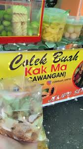 Assalamualaikum dan salam sejahtera semua. Colek Buah Kelate