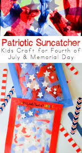 Explore fun and educational flag day activities, crafts and song ideas for children of all ages including toddlers, preschoolers and kindergarten kids. Patriotic Suncatcher Kids Craft For Fourth Of July Memorial Day