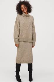Whether you're wrapping up at home, or want to level up your comfort points while out and about, our selection is here to keep you warm and looking stylish round the clock. 5 Items You Need From The Fall 19 H M Conscious Collection Knit Skirt Sweater Set Knit Set