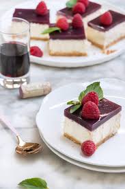 Cheesecake Con Vino Tinto Chokolat Pimienta Recipe Best No Bake Cheesecake Baked Strawberries Wedding Cake Tasting