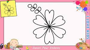 Cette technique fonctionne très bien pour réaliser de jolis motifs de fleurs. Comment Dessiner Une Fleur Facilement Etape Par Etape Pour Enfants 11 Youtube