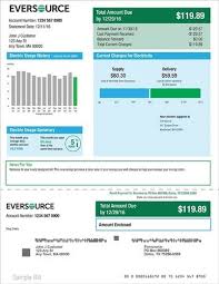 We Make You A Personalized Utility Statement From Eversource Or The Utility Provider Of Your Choice If We Cannot Accom Bill Template Ambit Energy Electricity