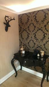 Black And Gold Bedroom Wallpaper 270405 Vicenza Black Gold Glitter Damask Italian Vinyl Vintage Wallpaper Damask Wallpaper Bedroom Wallpaper Bedroom Damask Wallpaper