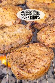 Balsamic vinegar, extra virgin olive oil, brown sugar, fresh basil leaves and 6 more. Grilled Greek Pork Chops Plain Chicken