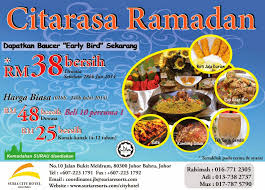Sei stato a thistle johor bahru? Ramadhan Buffet Di Johor Bahru 2019 Br1m Reg