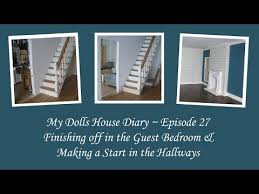 My Dolls House Diary 27 Guest Bedroom Hallways Youtube En 2020 Maison En Carton Maison De Poupee