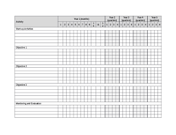 2019 Gantt Chart Fillable Printable Pdf Forms Handypdf