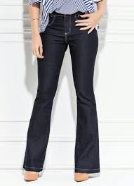 Calça Jeans Flare Cintura Alta Azul Escuro Calca Flare Jeans Escuro Quintess Calca Flare Jeans Escura Jeans Escuro Calca Flare