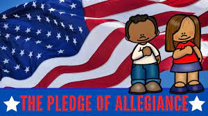 Kids recite pledge of allegiance for free ice cream. The Pledge Of Allegiance Primer For Kids Youtube