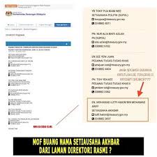 Maybe you would like to learn more about one of these? Nama Anak Speaker Dewan Rakyat Hilang Dari Laman Web Mof Pak Din