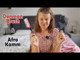denman brush afro kamm curly girl methode plunderstuckchen youtube lockiges madchen haare pflegen afro