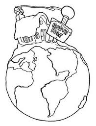 Christmas Santas Home At The North Pole Coloring Page