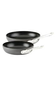 Emeril all clad copper core 3 qt saucepan saute fry pot casserole & lid. 8 Inch 10 Inch Hard Anodized Aluminum Nonstick Fry Pan Set Nordstrom