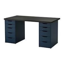 Linnmon Alex Tisch Schwarzbraun Blau 150x75 Cm Alle Details Findest Du Hier Ikea Deutschland In 2020 Ikea Ikea Craft Room Ikea Crafts