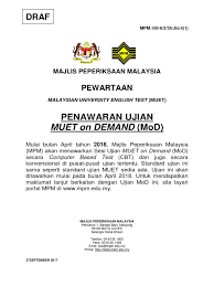 Klik imej untuk gambar jelas. Pewartaan Mod