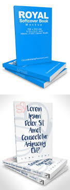 Royal Softcover Book Mockup 16mm Spine Cover Actions Premium Mockup Psd Template Mockup Books Templates