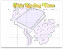 ministry to children printable bible reading chart for