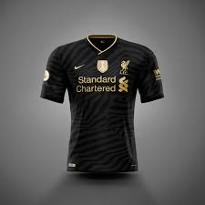 100% recycled polyester, highly breathable fabric helps keep sweat off your skin, so you stay cool whether you're cheering in the stands or playing on the pitch. Luke Walsh On Twitter Liverpool Third Kit Concept 2020 21 Continuing The Black And Gold From This Season S Goalkeeper Kit What S Your Thoughts Lfc Https T Co Pb4j5ka1ac
