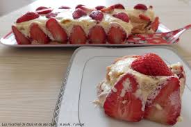 Tiramisu Aux Fraises Tiramisu Fraise Recette Dessert Tiramisu