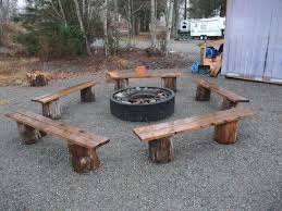 Stonegate designs curved fire pit bench. Pin On Autumn Decor And Ideas