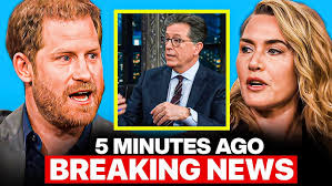 Harry Furiously Exits Colbert Late Show As Kate Winslet Refuse Addressing  Him As His Highness