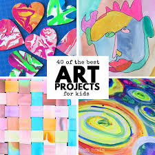 40 Of The Best Art Projects For Kids Left Brain Craft Brain 22 fun diy crafts for kids :