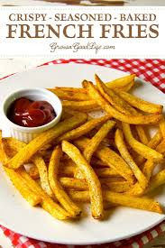 Taco Seasoned Baked French Fries Recipe French Fries Baked Homemade Fries French Fries