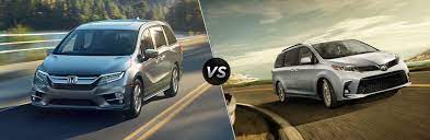 L, le, se, xle, and limited. 2019 Honda Odyssey Vs 2018 Toyota Sienna Honda Dealer Near Savannah Ga Hilton Head Sc