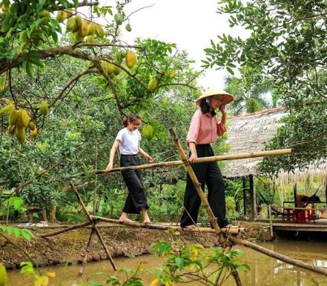 Cồn Mỹ Phước, khu du lịch miệt vườn tuyệt đẹp giữa lòng Sóc Trăng