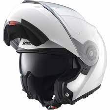 Schuberth C3 Pro Helmet In Gloss White The Schuberth C3 Pro Flip Helmet Developed From The C3 Is Flow One Of The Qu Sport Bike Helmets Helmet Bike Helmet