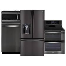 ( 16563 ) 4 piece kitchen appliance package with gss25gshss 36 side by side refrigerator, jgb660sejss 30 gas range, jvm3160rfss 30 over the range microwave and gdt605psmss 24 built in fully integrated dishwasher in stainless steel ge 978144. Kenmore Elite Black Stainless Steel Kitchen Package Kitchen Appliance Packages Black Stainless Steel Kitchen Samsung Kitchen