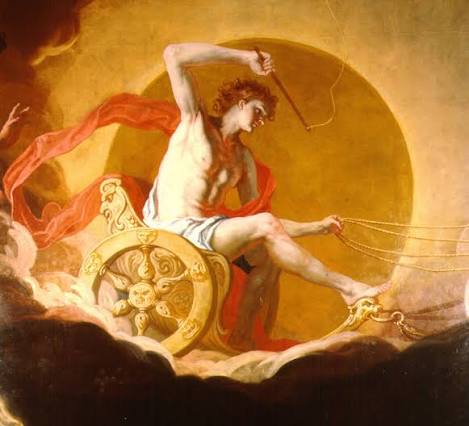 Helios mit Sonnenwagen