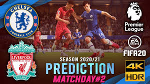 Arsenal and chelsea are two of the top football clubs in london and there is an intense rivalry between them. Chelsea Vs Liverpool Epl 2020 2021 Prediction Matchday 2 Fifa 20 Cheliv Youtube