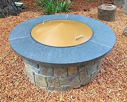 Pittopper ® provides excellent all weather protection for your woodburning fire pit or natural gas fire pit. 39 Round Metal Steel Wood Gas Fire Pit Campfire Ring Spark Cover Buy Online In Antigua And Barbuda At Antigua Desertcart Com Productid 39288280