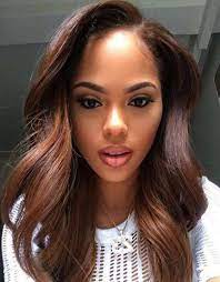 Hair Highlights For Tan Skin Tone 19 Ideas Cool Hair Color Hair Color For Dark Skin Pale Skin Hair Color