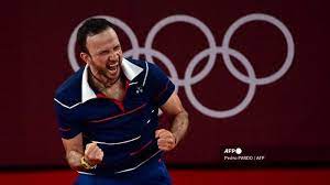 Sebuah kejutan manis membuka pertandingan badminton di olimpiade tokyo 2020, hari ini (31/7). R 78etlejzinom