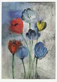 Jim Dine Flowers Of Manhatten Jim Dine Botanical Art Flower Art