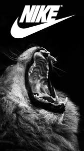 Black And White Dark Theme Lion Wallpaper 4k Pin By Drew P On Nike Phone Wallpaper Nike Wallpaper Nike Wallpaper Backgrounds Wallpaper