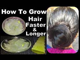 Wash off with mild shampoo and water. How To Make Hair Grow Faster Overnight Aloe Vera For Hair Growth Home Remedies Diy Hair Hacks Youtube