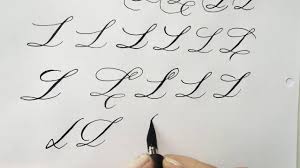 Modern Calligraphy Letter L Youtube Fancy letters are extraordinary letters that are more beautiful and attractive than ordinary letters.