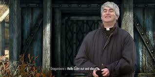 Hilarious Clip Mashes Up Skyrim with Classic British Sitcom Father Ted