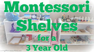 The 12 best montessori activities for 3 year old's by amy brown july 21, 2021. How To Prepare Montessori Shelves For A 3 Year Old Living Montessori Now