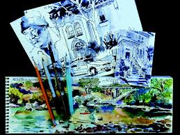 Maybe you would like to learn more about one of these? On The Go With Watercolors And Ink American Watercolor