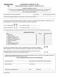 For married homeowners filing jointly, up to $500,000 of gain is excluded from income. Arizona Inheritance Tax Waiver Form Fill Online Printable Fillable Blank Pdffiller