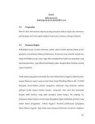 Sebagai manusia biasa penulis menyadari bahwa dalam penyusunan dan Bab 5 Ringkasan Implikasi Dan Kesimpulan Dspace Um