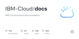 GitHub - IBM-Cloud/docs: IBM Cloud product documentation.