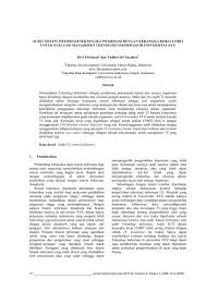 We did not find results for: Audit Sistem Informasi Teknologi Informasi Jurnal Sistem Informasi